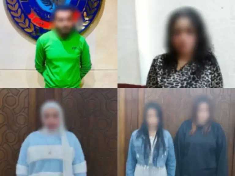 ضبط شخص و4 سيدات يستقطبون الرجال لممارسة الأعمال المنافية للآداب بالإسكندرية والجيزة