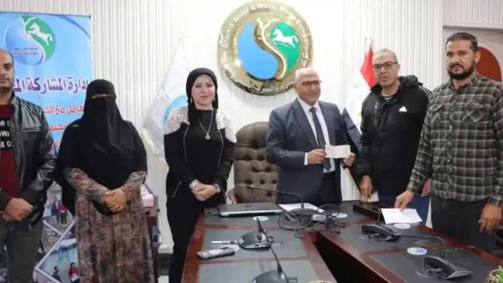 رئيس مياه الشرقية يستقبل مدير الأورمان لتوصيل 4500 وصلة للأسر الأولى بالرعاية