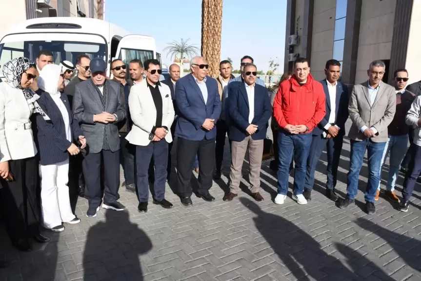 وزير الشباب والرياضة يطلق شعلة النسخة السادسة من أولمبياد المحافظات الحدودية