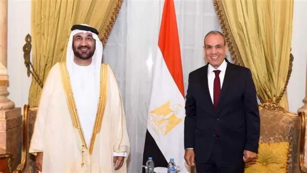 وزير الخارجية يستقبل رئيس البرلمان العربي
