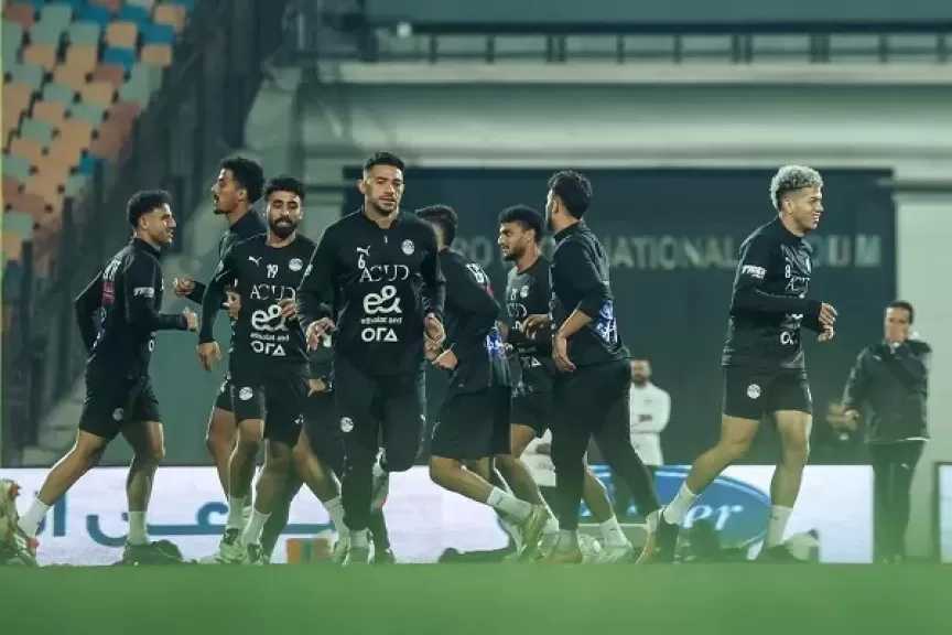 منتخب مصر يخوض تدريبه باستاد القاهرة استعدادًا لمواجهة نيجيريا وديًا