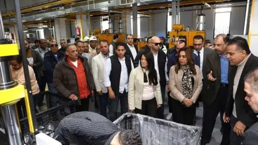 وزيرا التخطيط والتنمية المحلية ومحافظ سوهاج يتفقدون المنطقة الصناعية غرب جرجا