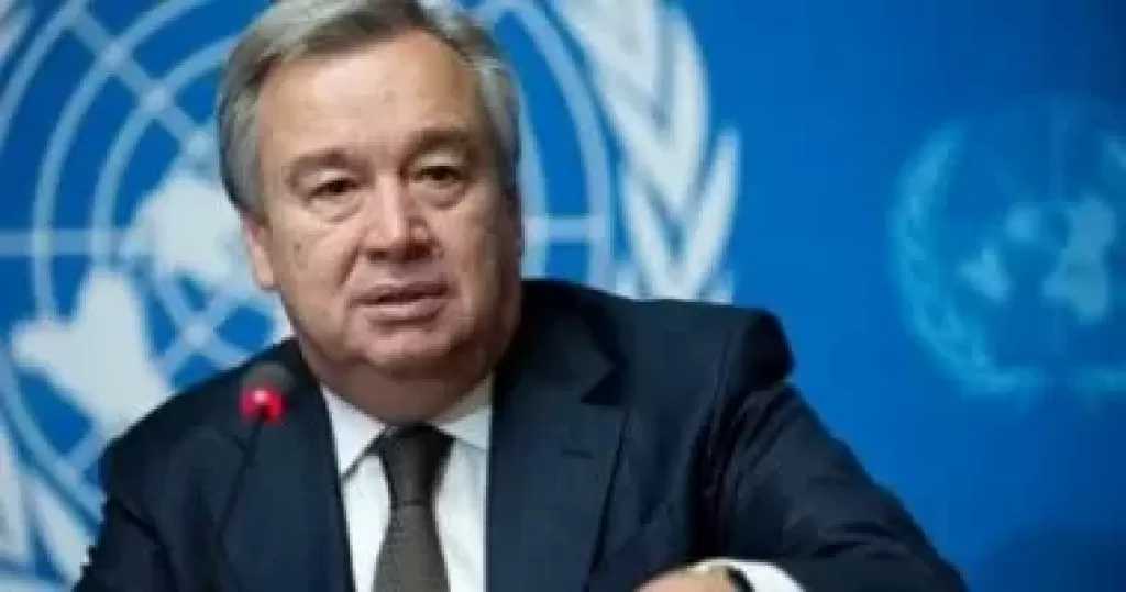 جوتيرش: 1.6 مليون شخص فى غزة يواجهون مستويات قصوى من انعدام الأمن الغذائى