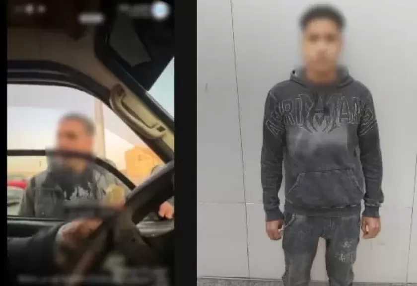 ضبط بلطجي الكارتة في صقر قريش بالقاهرة