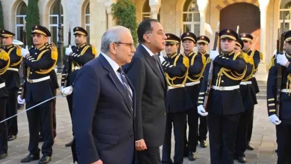 رئيس الوزراء يغادر العاصمة اللبنانية عائدا إلى القاهرة