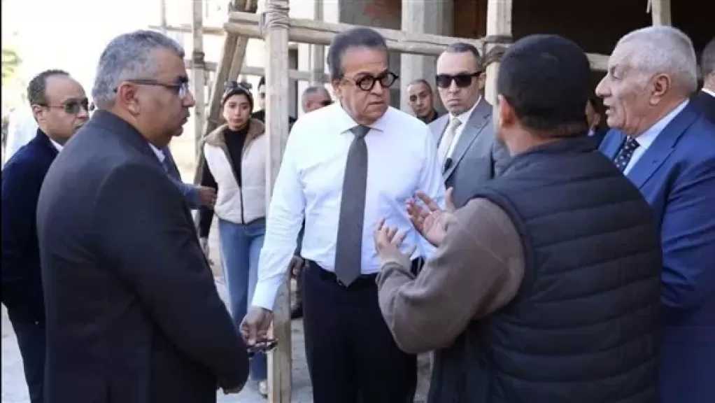 وزير الصحة يبحث تحويل مستشفى الخانكة لأول مدينة لعلاج الصحة النفسية والإدمان ورعاية المسنين