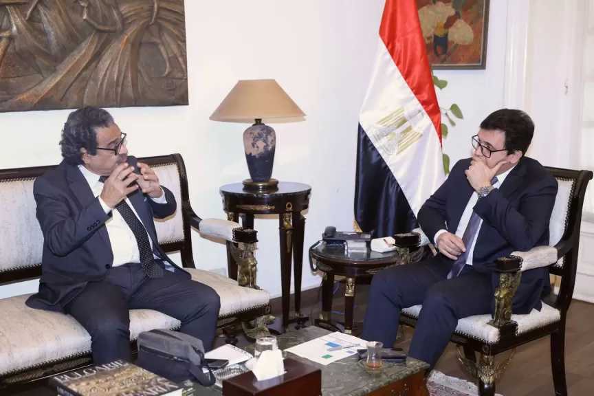 وزير الثقافة يبحث مع رئيس اتحاد الناشرين المصريين استعدادات الدورة الـ57 لمعرض القاهرة الدولي للكتاب