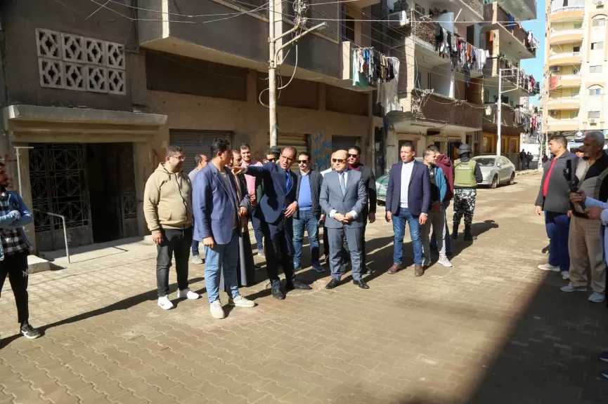 محافظ كفرالشيخ يتفقد أعمال تركيب الإنترلوك بعدد من شوارع عاصمة المحافظة ضمن مشروعات الخطة الاستثمارية 2025/2026