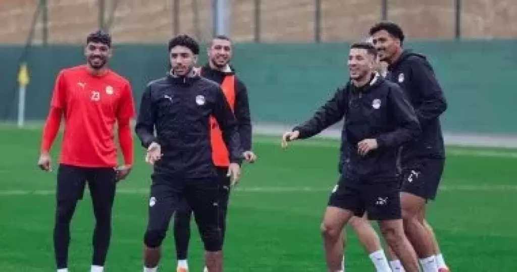 منتخب الفراعنة يختتم تدريباته استعدادًا لمواجهة جنوب أفريقيا غدًا