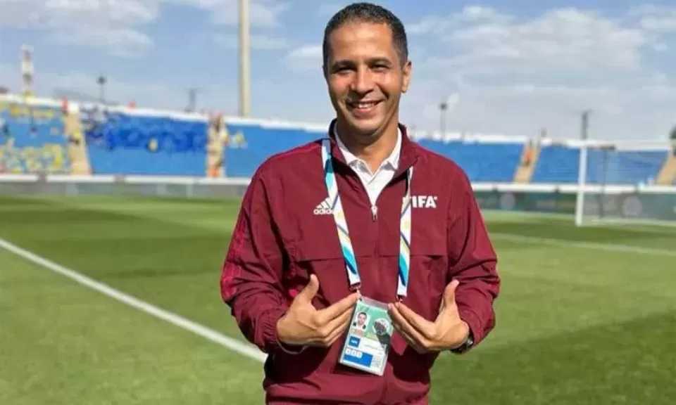 محمود عاشور ضمن الطاقم التحكيمي لمباراة السنغال والكونغو في أمم إفريقيا