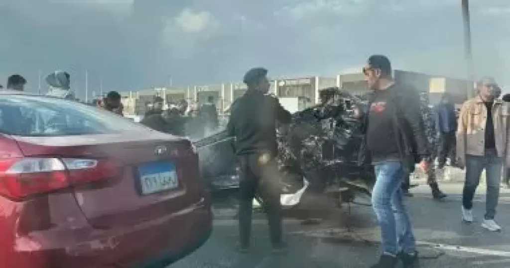 إصابة 5 أشخاص فى حادث تصادم بالمنوفية