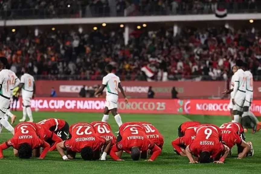 تدريبات استشفائية للاعبي المنتخب بعد الفوز على كوت ديفوار