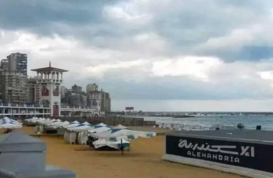 اضطراب الملاحة البحرية وفرص أمطار متفرقة على الإسكندرية