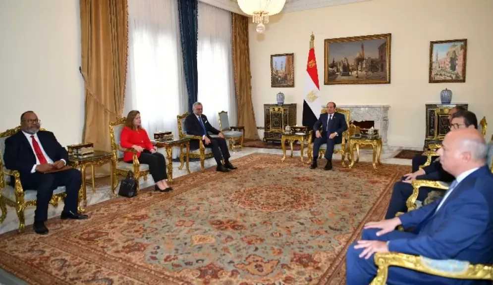 الرئيس السيسي يشدد على ما يمثله الأمن المائي المصري من قضية وجودية وأولوية قصوى بالنسبة لمصر