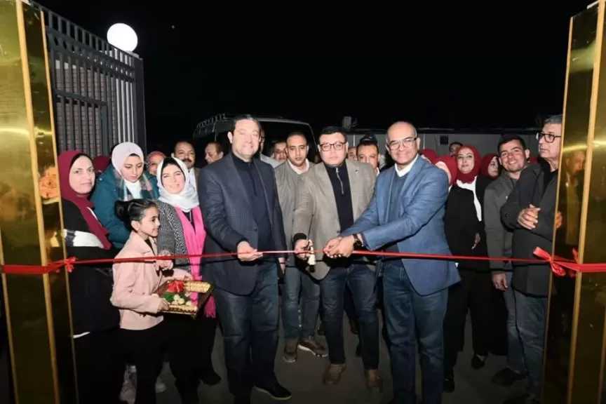 وزير الإسكان ومحافظ دمياط يفتتحان محطة معالجة الناصرية الجديدة