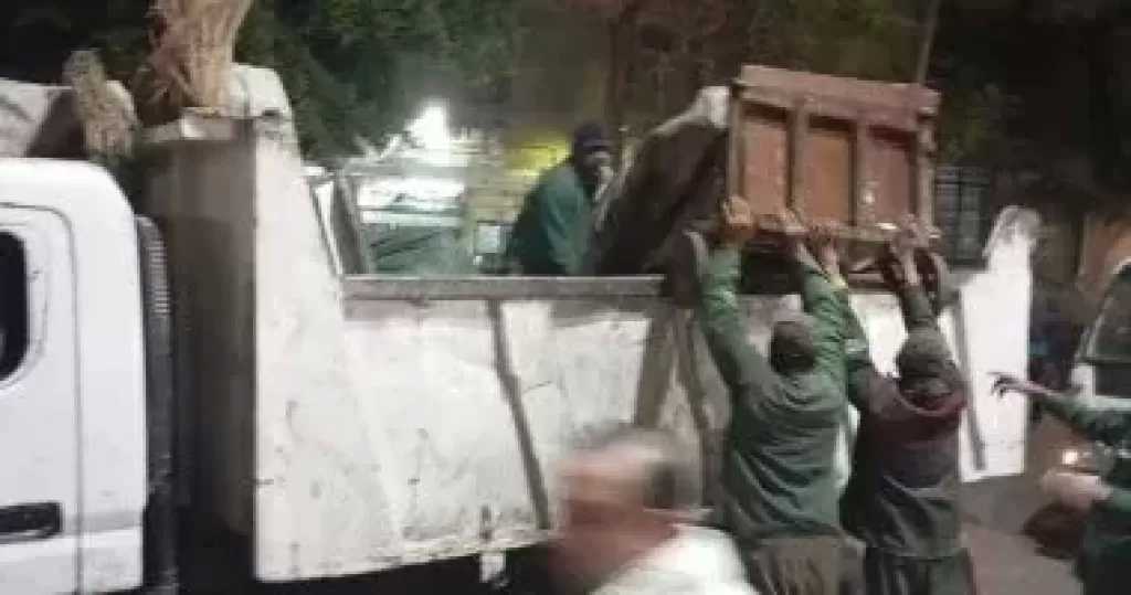 رفع 200 طن قمامة ومخلفات في بسيون بالغربية