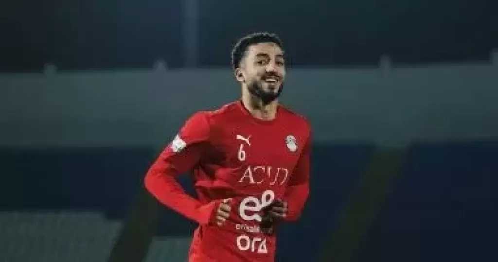 محمد عبد المنعم يدخل حسابات منتخب مصر في معسكر مارس