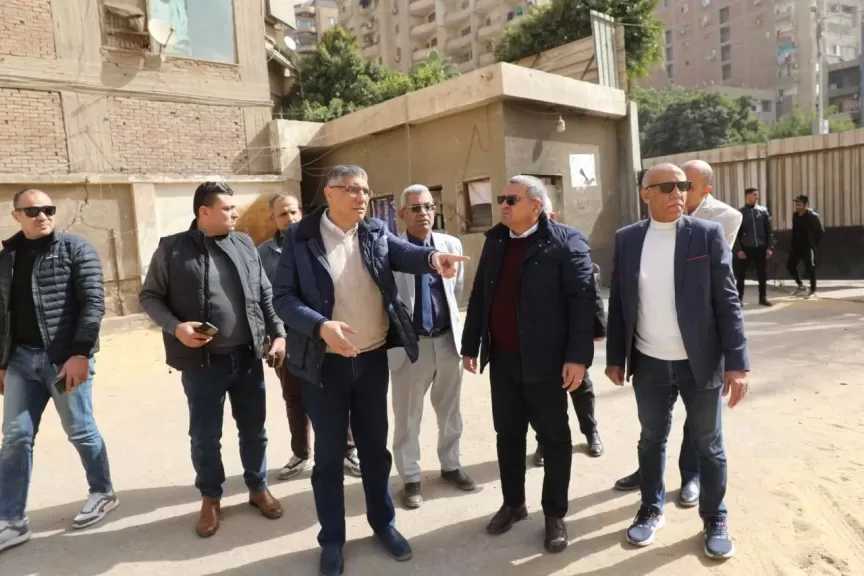 ​محافظ الجيزة يتفقد الترتيبات النهائية لمعرض «أهلًا رمضان» بشارع فيصل.. صور