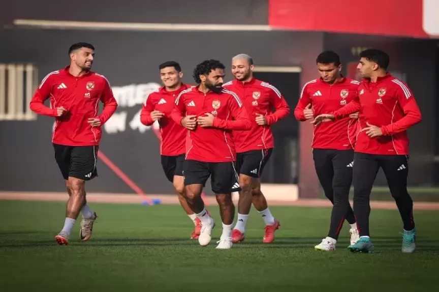 الأهلي يبدأ الاستعداد لوادي دجلة بقائمة خالية من الإصابات