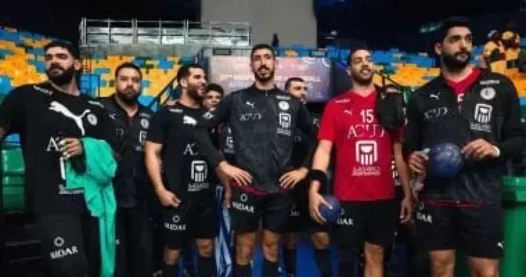 متتخب اليد يتقدم علي كاب فيردي 16-11في نصف نهائي أمم أفريقيا