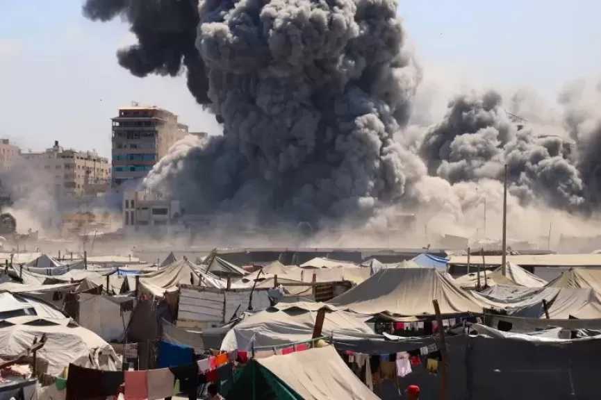 استشهاد 28 فلسطينيا في سلسلة غارات إسرائيلية على قطاع غزة