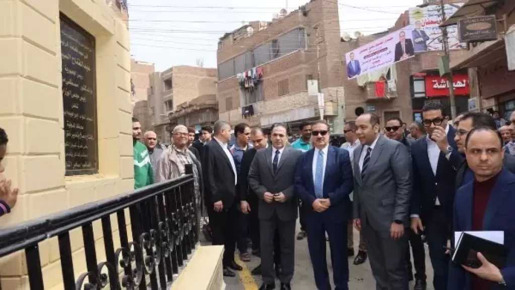 محافظ المنوفية يفتتح نفق البساتين بحي غرب شبين الكوم .. صور