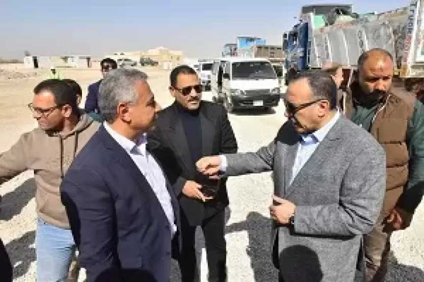 محافظ أسيوط يفتتح 4 محاجر مرخصة لاستخراج التربة الزلطية والرمال