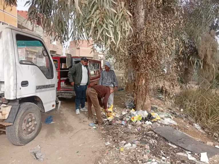 حملات مستمرة للنظافة والتشجير ورفع الإشغالات بمركز ومدينة سنورس بالفيوم| صور