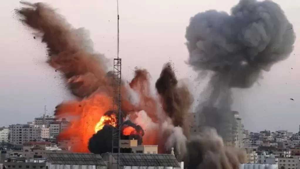 غارات إسرائيلية على مدينة رفح جنوبي قطاع غزة