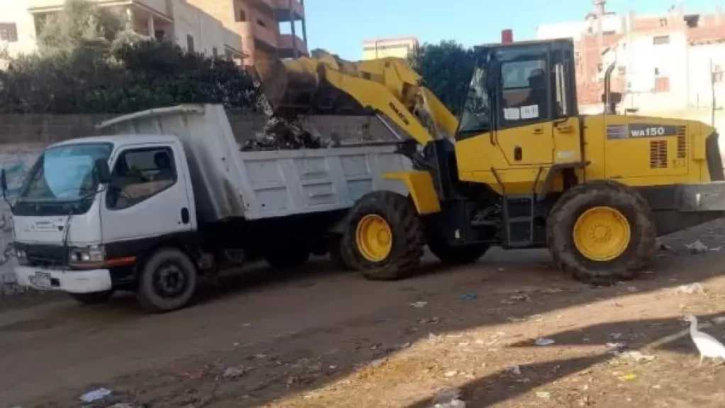حملات نظافة وإنارة مكثفة وشاملة في بيلا وقراها بكفر الشيخ | صور