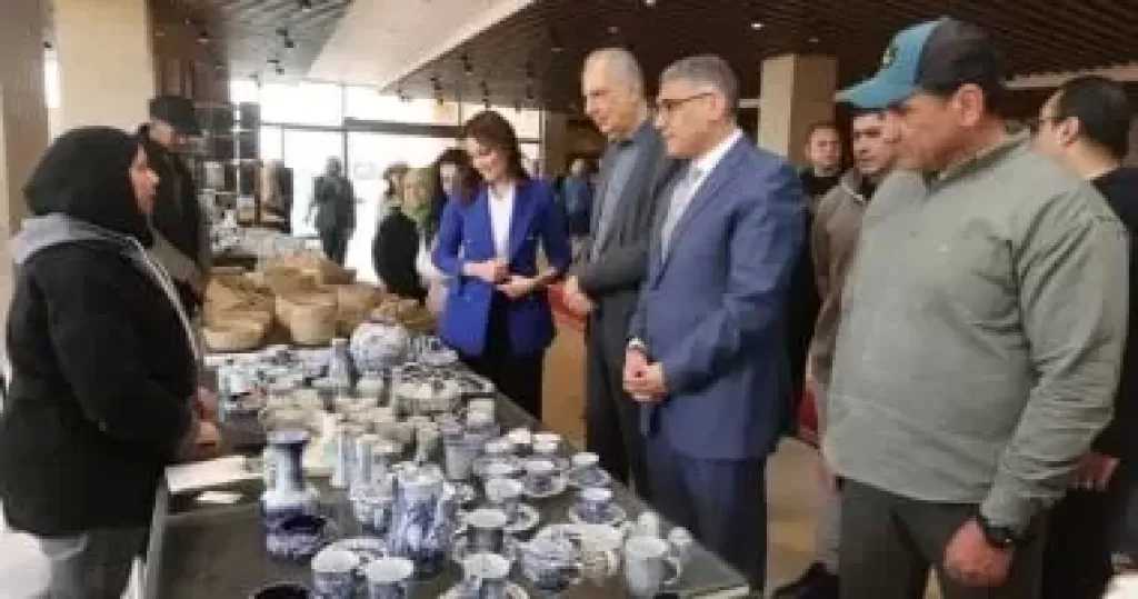 محافظ الجيزة يفتتح معرض الحرف اليدوية والتراثية بالأهرامات لدعم الحرفيين