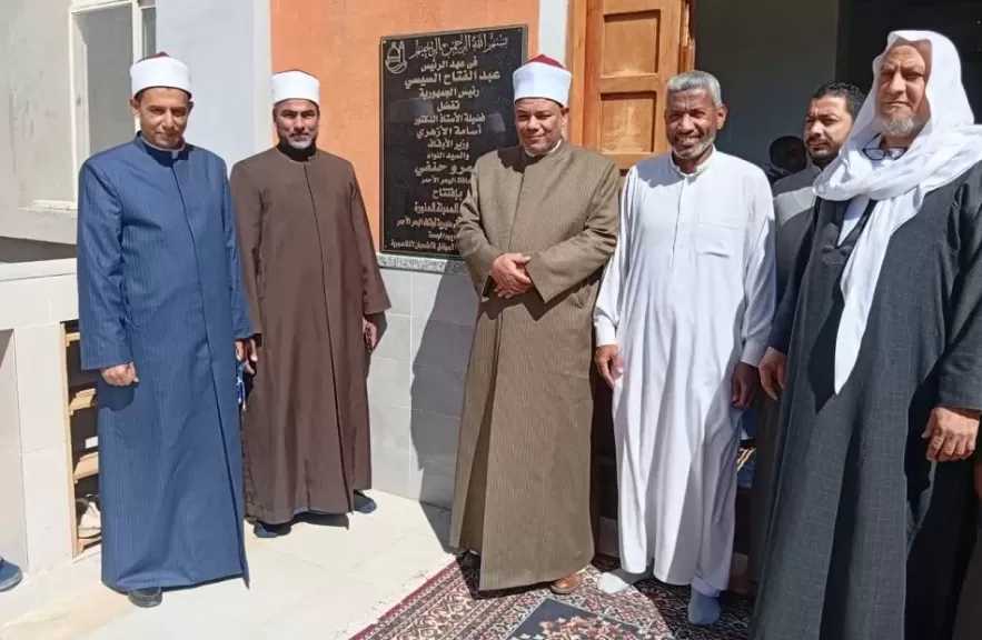 افتتاح مسجد المدينة المنورة بالغردقة