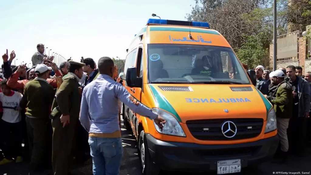 إصابة 3 أشخاص نتيجة انقلاب سيارة في قرية الخربة بشمال سيناء