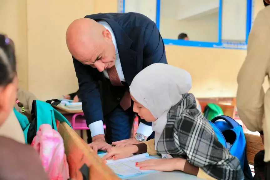 وزير التربية والتعليم يجري جولة تفقدية مفاجئة بمدارس ”تحيا مصر” بحي الأسمرات بالمقطم|صور
