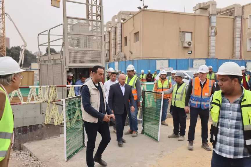 هبوط أرضى أثناء تنفيذ المرحلة الأولى من الخط الرابع للمترو.. و«النقل» توضح الأسباب| صور