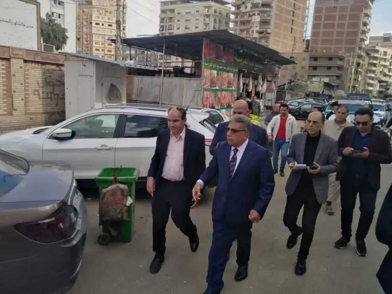 محافظ الدقهلية يوجه برفع الإشغالات ونقل ”كشكين” مخالفين بحي غرب المنصورة