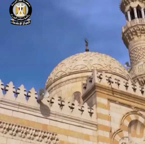 افتتاح مسجد ومقام السيدة عائشة النبوية رضي الله عنها بالقاهرة