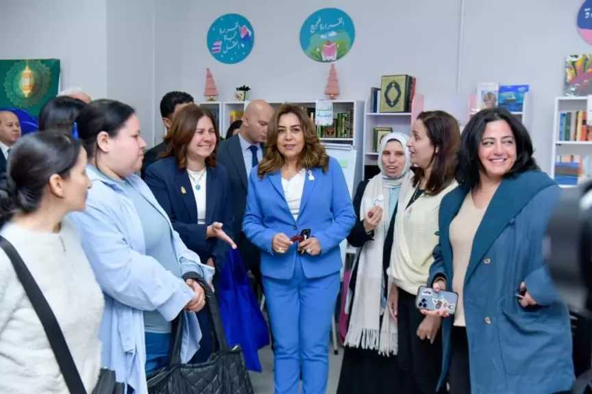 وزيرة التنمية المحلية والبيئة تتفقد مؤسسة ”بهية” للكشف المبكر وعلاج سرطان الثدي بالشيخ زايد