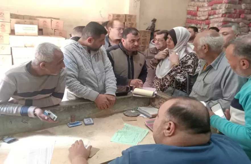 تجميع 2640 رغيف خبز مدعم والتصرف في 231 شيكارة دقيق وتحرير 136 مخالفة بالدقهلية