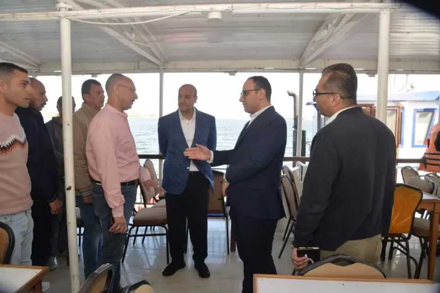 محافظ أسيوط يتفقد مرسى الحمراء وحورس لرفع الكفاءة وتعظيم الاستفادة من نهر النيل