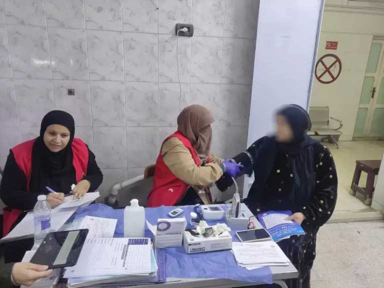 صحة القاهرة تقدم خدمات طبية لـ6800 مواطن بالمجان