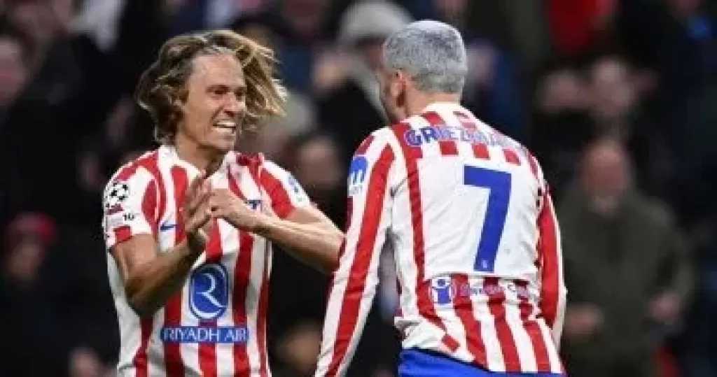 أتلتيكو مدريد يكتسح توتنهام 5-2 فى ذهاب ثمن نهائى أبطال أوروبا