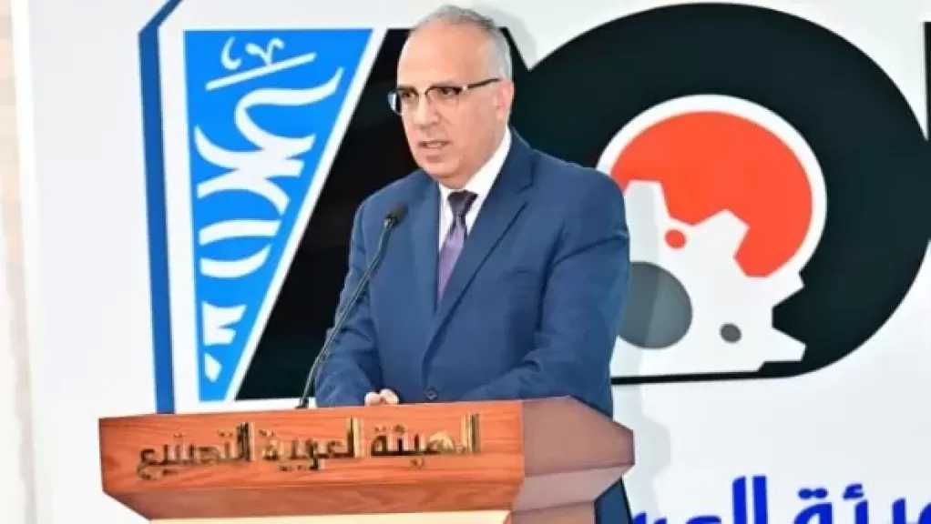وزير الري يتفقد مصنع المحركات بالهيئة العربية للتصنيع لبحث توطين صناعة الطلمبات