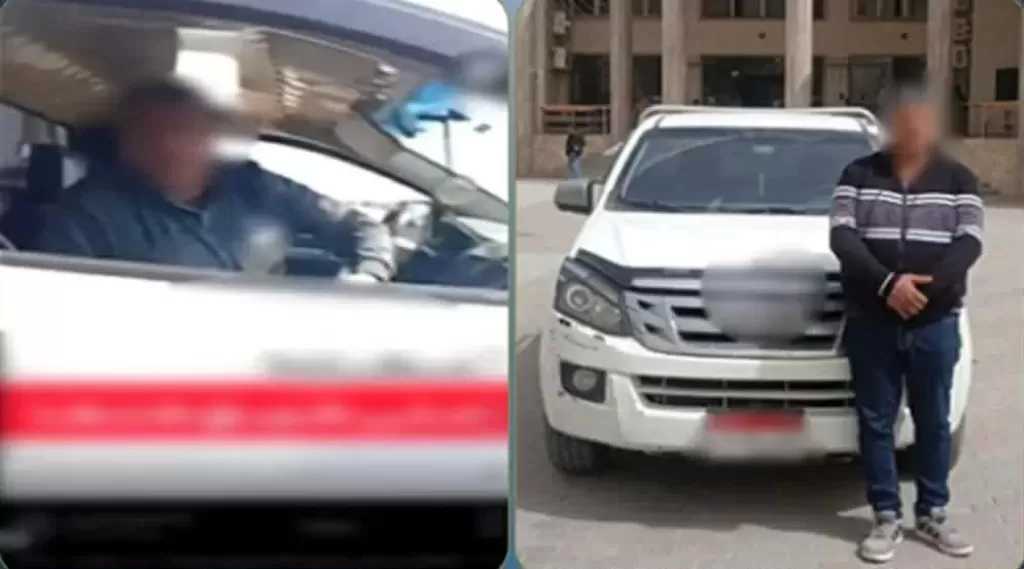 ضبط سائق سيارة ربع نقل بعد مطاردة وسب آخر في الغربية