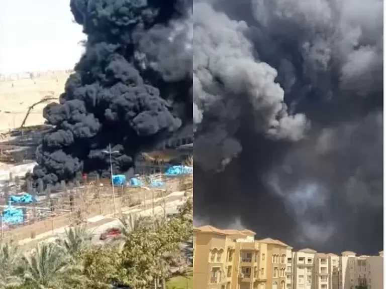 السيطرة على حريق نشب داخل موقع تحت الإنشاء بالقاهرة الجديدة