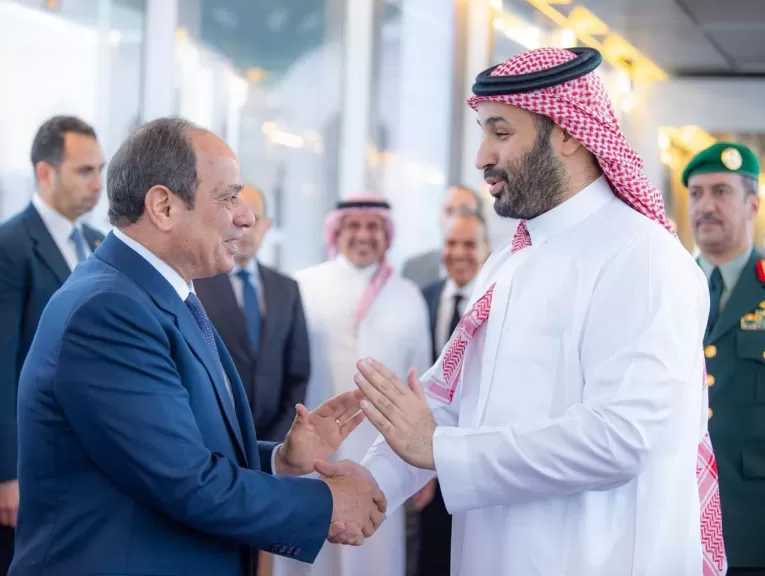 الرئيس السيسي: أمن السعودية جزء لا يتجزأ من أمن مصر