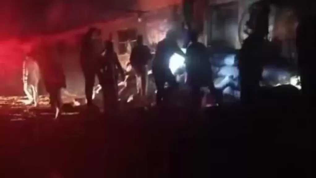 حريق هائل بمزرعة مواشي في طور سيناء يسفر عن نفوق 6 عجول