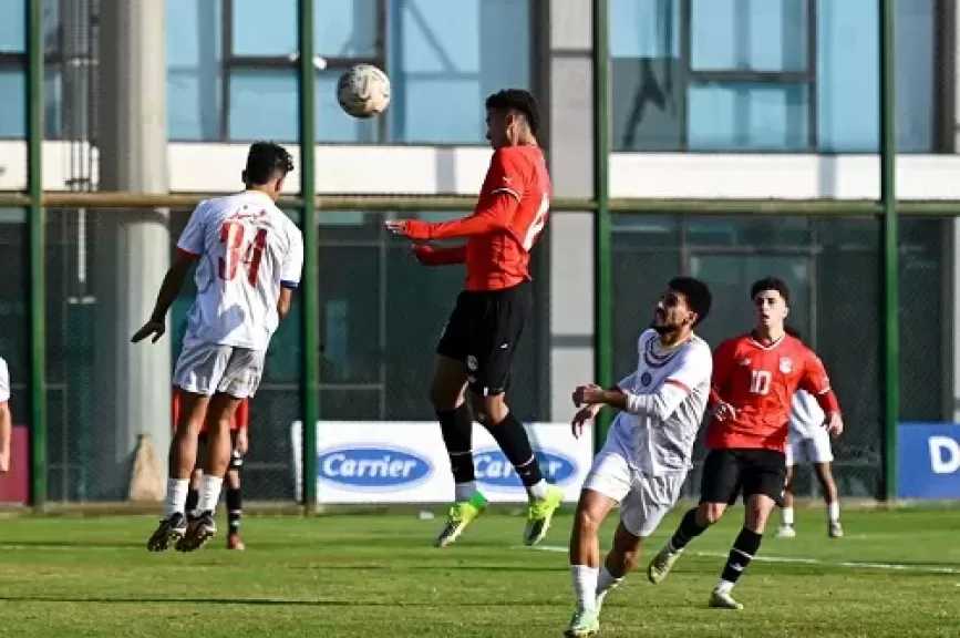 منتخب الشباب يتعادل مع الجزائر وديا