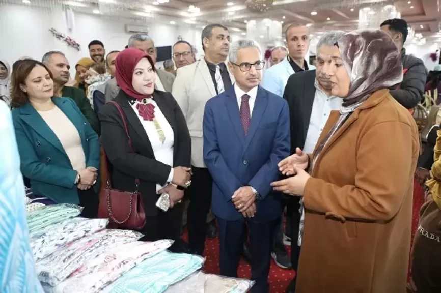 محافظ بني سويف يشهد ختام مشروع مشاركة لتعزيز النمو المستدام ودعم صغار المزارعين والمرأة