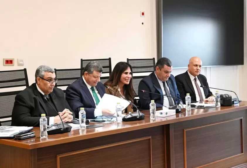 المهندسة راندة المنشاوي تستعرض جهود الوزارة في تنفيذ مشروعات الإسكان والبنية التحتية والمرافق